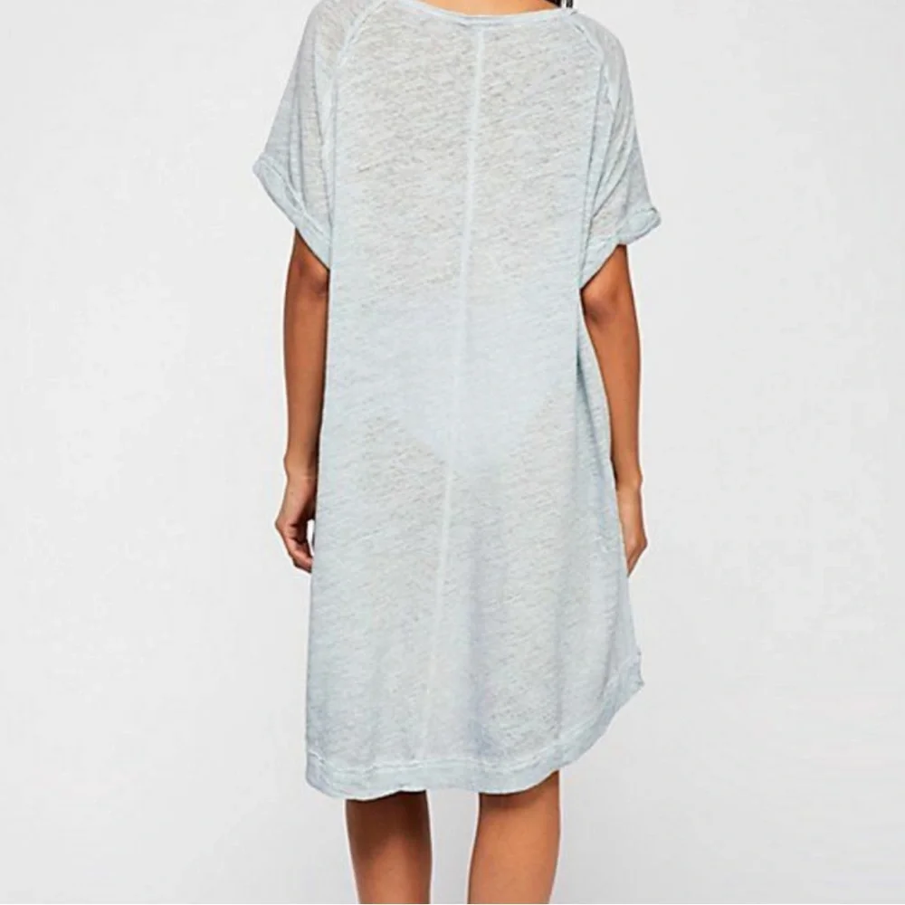 Free people we the free charcoal gray tunic - Picture 6 of 9